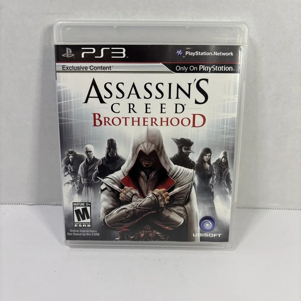 Assassins Creed Brotherhood Sony PlayStation 3 PS3 Action Adventure Game CIB